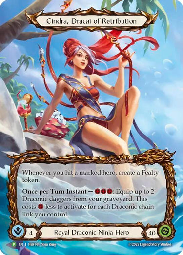 Cindra, Dracai of Retribution - Singapore (Promo)